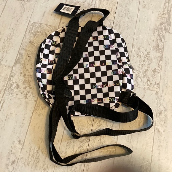 Kendall + Kylie Mini Backpack & Multi-Use Makeup Travel Zip Pouch Bag Set - Picture 9 of 13